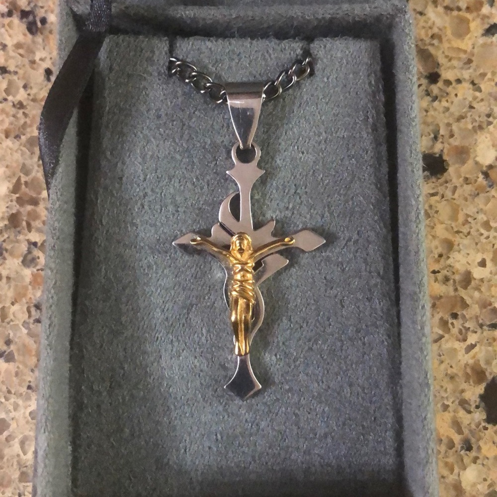 Stainless steel cross